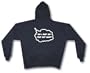 Did I Just Say That Out Loud? THOUGHT BUBBLE logo Men's Hoodie Sweat Shirt Large, White