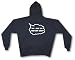 Did I Just Say That Out Loud? THOUGHT BUBBLE logo Men's Hoodie Sweat Shirt Small thru...