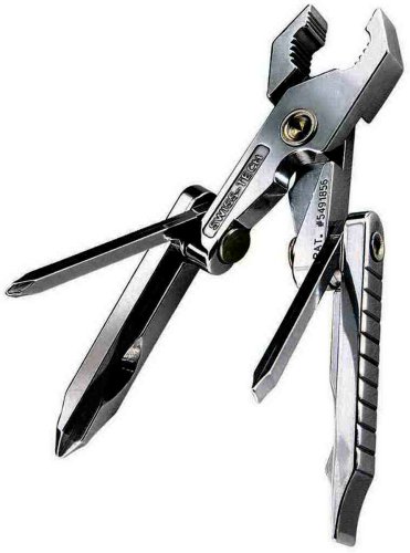 Swiss Tech Micro-Plus TI Stainless Steel 9-in-1 Multi Tool