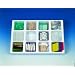 Heathrow Scientific HD2538C Polystyrene Drawer Organizer with 12 Compartment Tray, 460mm Length x 307mm Width x 63mm Height