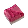 Elegant Baby Plush Microfiber Blankie - Hot Pink