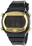 Adidas ADH1572 Unisex Digital Multifunctional Black PU Strap Watch