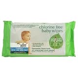 Seventh Generation - Unscented Baby Wipes, Travel Pack, 36 wipes