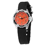Momentum Womens 1M-DV01O8B M1 Orange Dial Blac