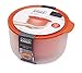 Joseph Joseph M-Cuisine Cool Touch Microwave Large Bowl, 2.1 quart, Orange