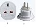 Tip.Tech: 2 x UK TO US Travel Plug Socket Adapter For use in the following countries: USA Australia New Zealand Parts of Central and South America Caribbean Far East Canada Mexico Japan