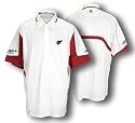 Arizona Cardinals GRAVITY Coaches Short Sleeve Mens NFL Polo Shirt, White