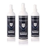 Oxford & Wells 12-Ounce Premium Ironing Non-Aerosol Spray Starch, Pack of 3