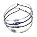 Phiten S-Type Silicone Titanium Rakuwa Necklace - Black - 22