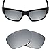 Mryok+ Polarized Replacement Lenses for Oakley Jupiter Squared/Jupiter Carbon - Silver Titanium