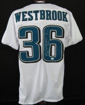 Brian Westbrook Signed Jersey - Eagles JSA - Autographed NFL Jerseys