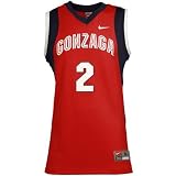 Nike Gonzaga Bulldogs #2 Red Alternate Replica Basketball Jersey