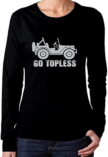 Women's Go Topless Long-Sleeves Tshirt Photo