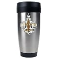 New Orleans Saints Stainless Steel Travel Tumbler - 16 Oz