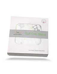 Baby Product: Brooklyn Bamboo Softest Organic Bamboo Fitted Crib Sheet Hypoallergenic, Breathable & Cutest Of All Crib Sheets Unisex, Boy Or Girl Perfect For Baby Registry And Gift Basket Sets - Brooklyn Bamboo