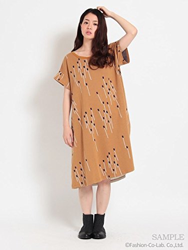 SUPER HAKKA(スーパーハッカ)マッチ棒ダブルジャカードワンピース