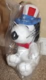 Extremely Rare! Metlife Peanuts Plush Snoopy as Uncle Sam - America