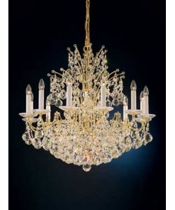 new year Schonbek 4823 20S Contessa Chandelier SwarovskiB002LUPAIO