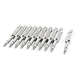 uxcell 　6.35mm x 50mm　トルクスドライバービット　T9　　ドライバービット　10個入