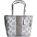 AUTHENTIC COACH SIGNATURE STRIPE SHOULDER TOTE 13280