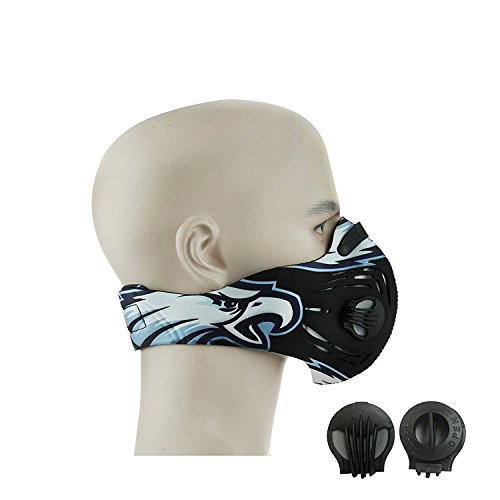 Cforward dustproof mask activated carbon filtration exh…