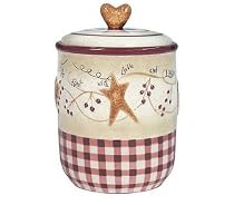 Hearts and Stars Canister - Small