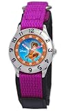 Disney Fairies Fawn Time Teacher Watch with Purple Velcro Strap