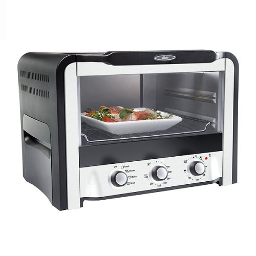 Childrens Toyshop  Kitchen & Housewares : Oster 6071 6-Slice Toaster Oven,  Black/Silver