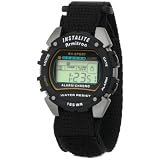 Armitron Men's 40-6623BLK Chronograph Instalite Black Digital Sport Watch