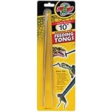 Zoo Med Stainless Steel Feeding Tongs, 10-Inch