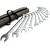 Denali 15-Piece Combination Wrench Set, SAE
