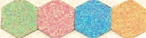 4 x Day Glo Fluorescent Iridescent glitter 100 gram refill packs - pink blue lime orange