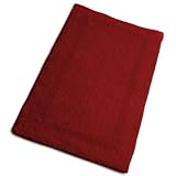 U.S. Polo Association 100-Percent Cotton Loop Reversible Rug, Red, 21-Inch by 34-Inch