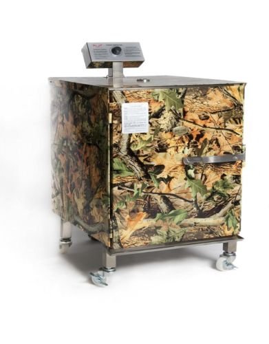 Iron Chef Kitchen Junior Smoker (BRAND NEW)- Electric 350W, Natural Camouflage Finish