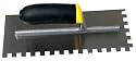 NATTCO PT4006 Soft/Handle 11" Trowel Camel Back 1/4" x 3/8" x 1/4" notch size