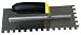 NATTCO PT4006 Soft/Handle 11 Trowel Camel Back 1/4 x 3/8 x 1/4 notch size