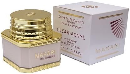 MAKARI CLEAR ACNYL ANTI-PIMPLES WHITENING CREAM 3.38OZ by healthcore