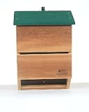 Evergreen BAT HOUSE ~ Triple Chamber ~ Red Cedar ~ by Backyard Designs
