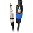 PYLE-PRO PPSJ30 - 30ft. 12 Gauge Professional Speaker Cable Speakon to 1/4''