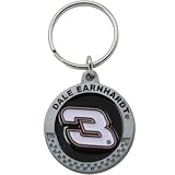 Dale Earnhardt #3 Pewter Keychain