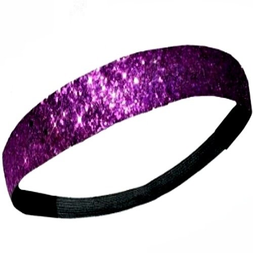 christmas Diamond Duds Glitter Headband PurpleB005V2QQ8W