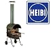 CAMINO, Grillkamin, pulverlackierter Stahl, 215 cm hoch, Steelli