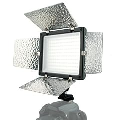 160-LED PROFI VIDEOLEUCHTE mit SEHR HOHER LICHTINTENSIT�T von MAXIMAL 1480 LUX f�r CAMCORDER UND KAMERAS f�r z.B. CANON EOS 40D, 50D, 60D, 400D, 450D, 500D, 550D, 1000D, 5D, Mark, II, 7D, NIKON D300, D300S, D3000, D3100, D3, D3x, D3S, D5000, D700, D7000, D90, OLYMPUS E-5, E-450, E-600, E-620, PENTAX K-7, K-x, K-5, K-r, etc. ...(powered by SIOCORE)