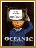 アートポスター額付『OCEANIC』サヴィニャック　【送料無料】