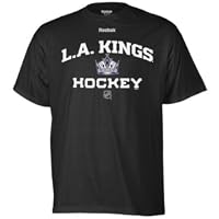 NHL Los Angeles Kings Authoritative Black Short Sleeve Tee (Black, XX-Large)