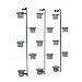 5-Tealight Wall Sconce Set of 3