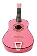 23 Inches Kids Children Mini Acoustic Toy Guitar Pink