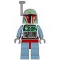 LEGO Star Wars Boba Fett Minifgure Clock