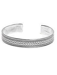 Sterling Silver Bangle Bracelet Dimension 74mm(2.9")