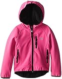 YMI Little Girls' Soft Shell Machine Wash Jacket with Hood